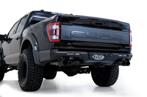 Ford F-150 Raptor Rear Bumper - Addictive Desert Designs - Phantom - Hammer Black - `21-`22 Ford F-150 Raptor Rear Bumper - Addictive Desert Designs - Phantom - Hammer Black - `21-`22